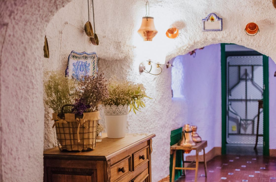 Barrio del Sacromonte en Granada